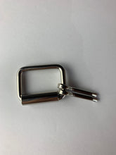 Load image into Gallery viewer, Silver buckle 1 1/2x 2 1/4
