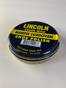Shoe Polish - Lincoln Marine Cordivan - 3oz