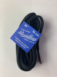 Black Laces - Braidlace - 30"