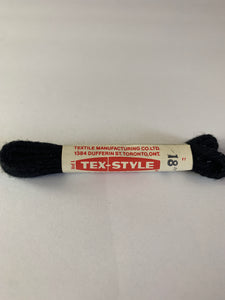 Black Laces Tex Style - 18"