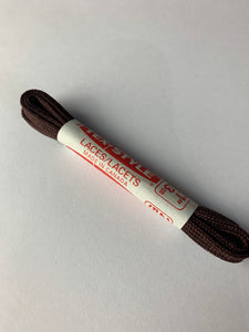Brown Text-Style Laces 21"