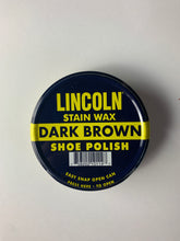 Load image into Gallery viewer, Shoe Polish - Lincoln - 3oz Dark Brown
