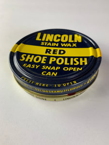 Shoe Polish - Lincoln - 3oz Red