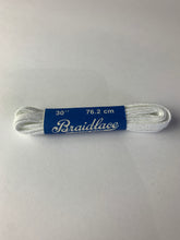 Load image into Gallery viewer, White Laces - Braidlace - 30&quot;
