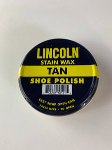 Shoe Polish - Tan - Lincoln - 3oz