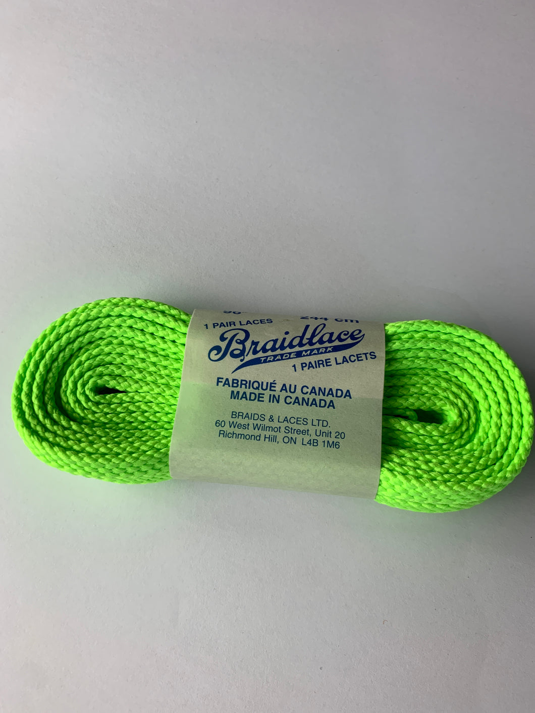 Neon Green Laces 96