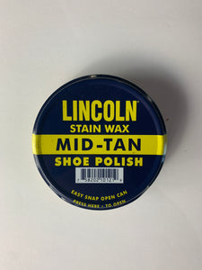 Shoe Polish - Lincoln - 3oz Mid Tan